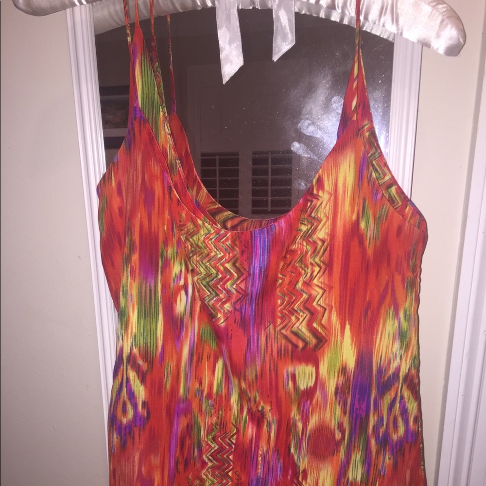 Multi print tank top